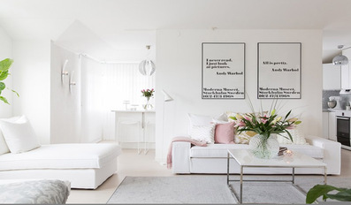 How You Can Style An All White Room Inspired By Florida Art Galleries